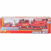 Resim Road Master Metal Tırlı ve Söndürücülü İtfaiye Seti 
