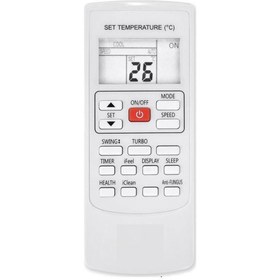 Resim TAYFUN Electrolux EXP34U338CW İle Uyumlu Mobil Portatif Klima Kumandası 