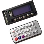 Resim Serfhyff Araba Bluetooth Mp3 Çalar Modülü Destek Sd USB LED Ekran Fm Dc/ac 12V Stereo Mono Sesli Araba Kod Çözme (Yurt Dışından) 