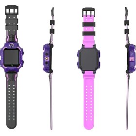 Resim Nevarmarket Akıllı Çocuk Saati Mor 