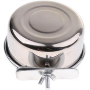 Resim Electric Çelik Pas Dayanıklı Kuş Kafesi - Suntek, Sincap Ve Papağan İçin, Kullanımı Kolay, Gümüş Renk, 10x4.5cm 