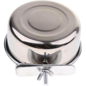 Resim Electric Çelik Pas Dayanıklı Kuş Kafesi - Suntek, Sincap Ve Papağan İçin, Kullanımı Kolay, Gümüş Renk, 10x4.5cm 