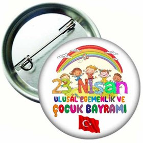 Resim Hediye Panayırı 10 Adet - 23 Nisan Öğrenci Rozeti 