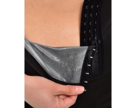 Resim Sauna Suit Ekstra Yüksek Bel Agraflı Termal Şort Yetişkinler İçin Maksimum Terleten Özellik 