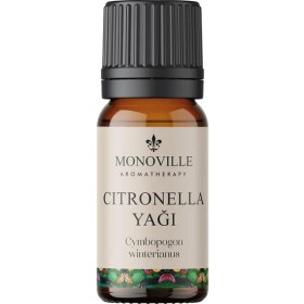 Resim Hype Store Monoville Citronella Uçucu Yağı 10 ML%100 Saf ve Doğal (Citronella Oil) 