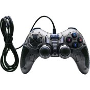 Resim Pc Uyumlu USB Dual Shock Titreşimli Joystick Oyun KOLU-CFL-2586 