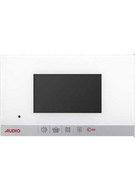 Resim Audio 8 Daire 4,3'' Görüntülü Diafon Beyaz 001180/003002/002445 