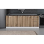 Resim Minar 215 cm Mutfak Dolabı Beyaz Dore 215-D2-ALT Modül 