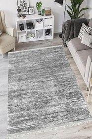 Resim Doku Westa Kaymaz Tabanlı Yıkanabilir Antibakteriyel Dijital Baskı Doku Halı Kilim, DK-5201A-WST-120X350 