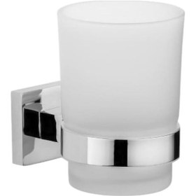 Resim Yapışkanlı Banyo Diş Fırçalık Krom 
