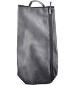 Resim Gajeena Pratik Seyahat Çantası Ayakkabı Saklama Torbası, Fileli Ve Fermuarlı Organizer Çanta, Gri Renk Gri 