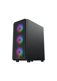 Resim Xıgmatek Duo X Siyah Odın Iı 4x120mm Rgb Fanlı 750w 80plus Midt Atx Gamıng Kasa 