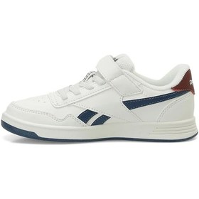 Resim Reebok 102277705 100245675 6m Court Advance Elastic Erkek Çocuk Klasik Sneaker Kırık Beyaz Kırık Beyaz 