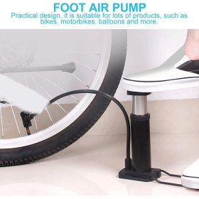 Resim Mini Yüksek Basınçlı Ayak Pompası El Pompası Bisiklet Pompası Top Pompası 