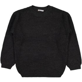 Resim Civil Boys Waffle Örgülü 10-13 Yaş Kazak - Gri - Antrasit / 13-14 Yaş 
