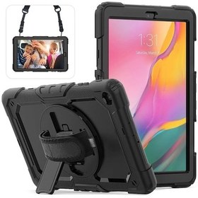 Resim Samsung Uyumlu Galaxy Tab S7 FE SM-T733 Defender Tablet Tank Zırh Kılıf 