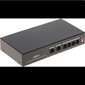 Resim Dahua Pfs3006-4et-36, 4 Port, Megabit, Poe 36w, 2 Port Uplink, Yönetilemez, Masaüstü Switch 