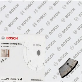 Resim Bosch - Ekonomik Seri 9+1 Genel Yapı Malzemeleri Için Elmas Kesme Diski 180 mm 