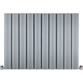 Resim 600x795mm Amber Yatay Gümüş Gri Alüminyum Radyatör Standart Bağla 