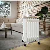 Resim Express Reyon Voltomat Termostatlı 1500 W 7 Dilim Yağlı Radyatör Beyaz Isıtıcı 