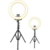Resim soffany MJ36 36 inç RGB LED Soft Ring Light + Stand 