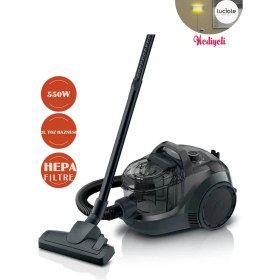 Resim Bosch 550W 2l Hepa Filtreli Toz Torbasız Elektrikli Süpürge 