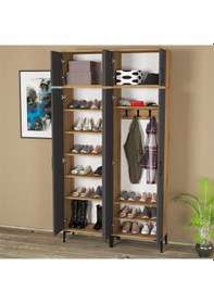 Resim Kalender Dekor Alba-1-3-4-4 Alb06 Portmanto Vestiyer Ayakkabılık 