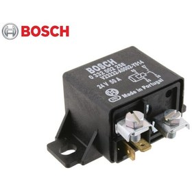 Resim Bosch 24V 4 Uçlu 50A Büyük Tip Dirençli Röle 