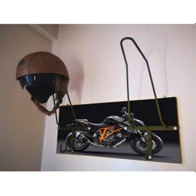 Resim Özel Fotoğraflı Kask Askısı, Motorcu Kask Askısı, Personalv75 