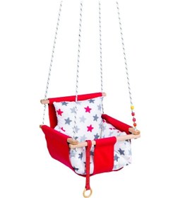 Resim Holmen Kırmızı Şelale Bebek Salıncak 7695109211108 