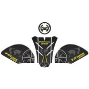 Resim Suzukı V-strom 650 2021 - 2022 Uyumlu Tank Pad Set 002 