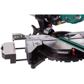 Resim Vonroc Lazerli Radyal Gönye Testere - 2000w - 216mm - 40 Diş 