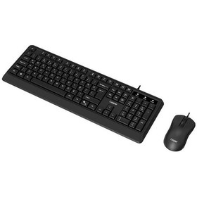 Resim Casper Kablolu Klavye Mouse Set Siyah, Usb, K331u 