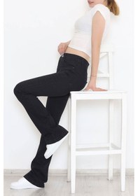 Resim Mokashopin - İspanyol Paça Kot Pantolon Koyufüme - 11878.1431. 001 