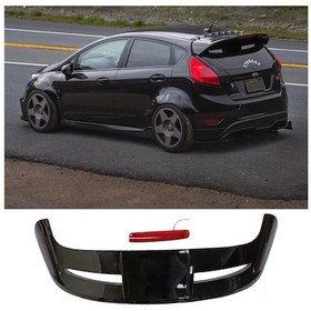 Resim Autogp Ford Fiesta St Bagaj Üstü Spoiler Pianoblack Boyalı 2009 / 2017 Bg75601-bl 