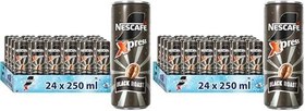 Resim NESCAFÉ Xpress Black Soğuk Kahve 24x250 ml (2 paketi) 