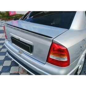 Resim Opel Astra G Bagaj Üstü Spoiler Piano Black 
