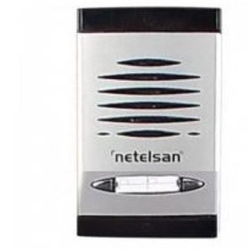 Resim Netelsan M.U.DIA.00037 Diafonlu Çift Sıra Zil Paneli 1-2 Buton Sayılı 