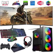 Resim Rogame I5 14400F 16GB Ddr4 480SSD 12GB RTX3060 Çift 24" Mon. Oyun Bilgisayarı (Gaming Set) 