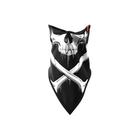 Resim Maskara Üçgen Maske Unisex Kar Maskesi 