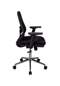 Resim Ofisbazaar Dali Fileli Çalışma Koltuğu Ergonomik Şef Ve Toplantı Koltuğu Siyah Fileli Siyah 