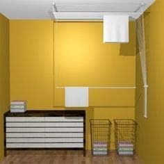 Resim 5'li 200 cm Çukurova Asansörlü Çamaşır Askısı 