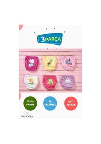 Resim 3 Adet Lüx Kız 3 - 4 Yaş Çocuk Alıştırma Külodu Sızdırmaz Renk Ve Desenlerde Farklılık Olabilir 