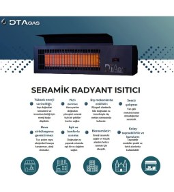 Resim Dtagas Seramik Radyant Isıtıcı 12KW 