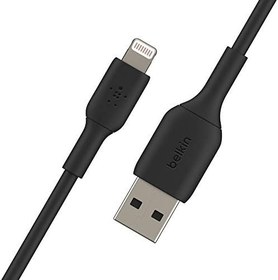 Resim Belkin Lightning Kablosu (iPhone, iPad, AirPod'lar için Boost Charge Lightning - USB Kablosu) MFi Sertifikalı iPhone Şarj Kablosu (1 m, Siyah) 