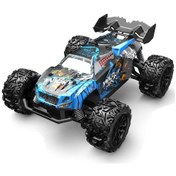 Resim 2.4g 1:20 Tam Ölçekli Rc Arazi Aracı Mavi Mavi 