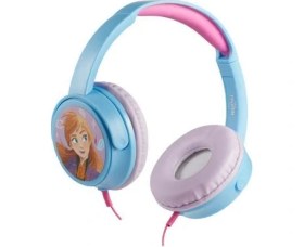 Resim Volkano Kablolu Kulaklık Disney Frozen Karlar Ülkesi Anna Elsa Çocuk Kulaklığı Lisanslı DY-6513-FZ 
