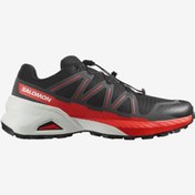 Resim Salomon Speedcross Peak L477901 Erkek Koşu Ayakkabısı - Siyah-Kırmızı 