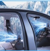 Resim Genel Markalar Klimasız Araçlar İçin 360 Derece Dönebilen Mükemmel Soğutucu Vantilatör 12V Kademeli Güç Özelliği 