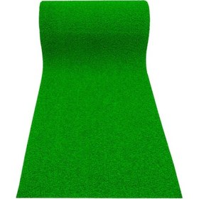 Resim 1x13 Yeşil Kıvırcık Halı Kaydırmaz 14 Mm Bzözm7 